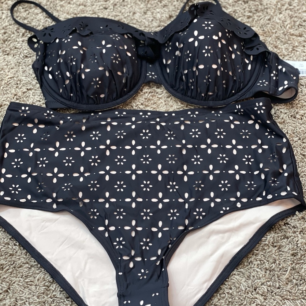 JCrew Two Piece Bathing Suit